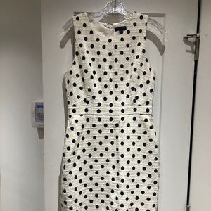 Jcrew polka dot dress